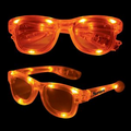 Orange Kids Light Up Iconic Glasses